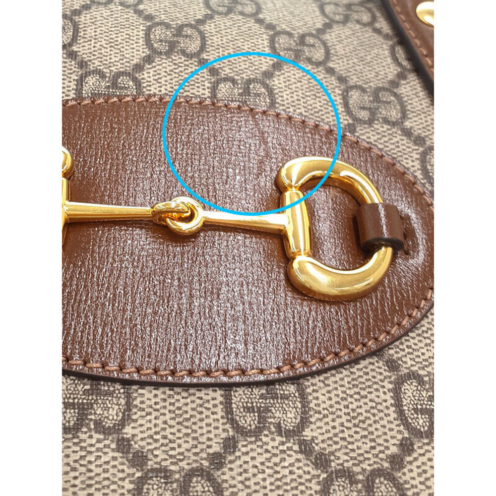 Gucci Horsebit 1955 Top Handle Bag Brown - Picture 8 of 9